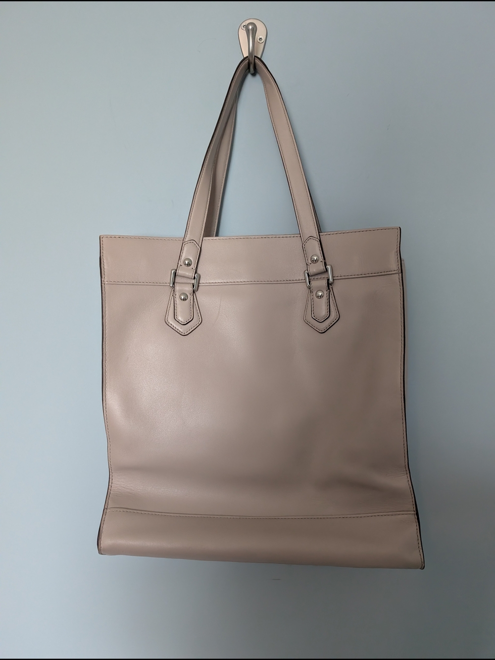 Coach Charlie Leather Tote - Picture 2 of 5